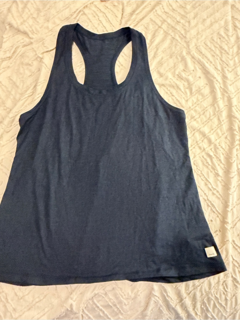 Vuori Deep Navy Racerback Performance Tank